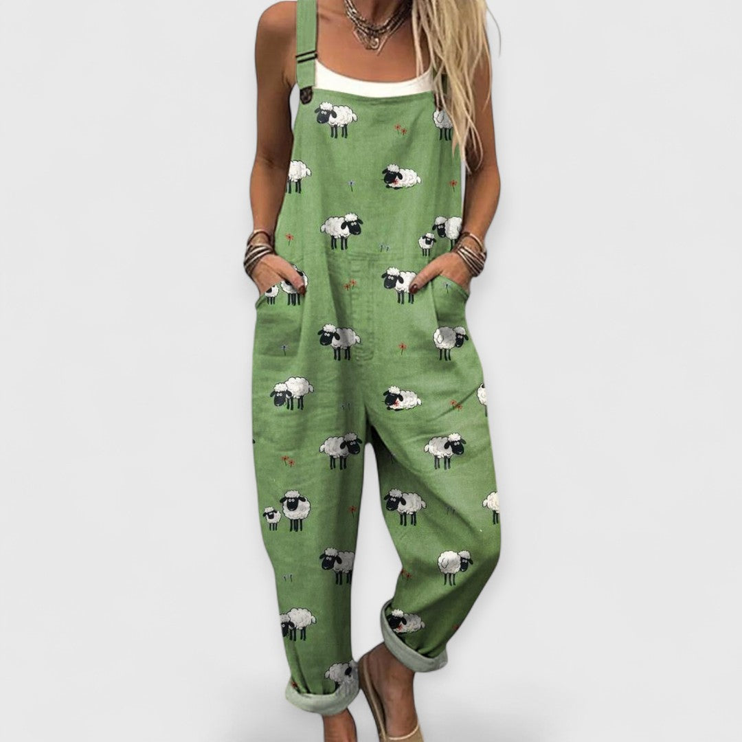 Helen | Timeless Wide Italian Jumpsuit