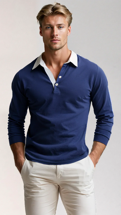 Connor | Men's polo sweater