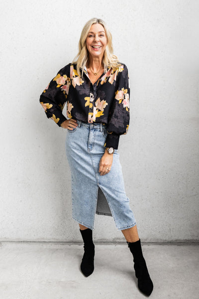 ANNA | Floral Shirt