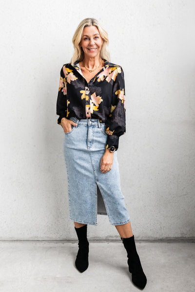 ANNA | Floral Shirt