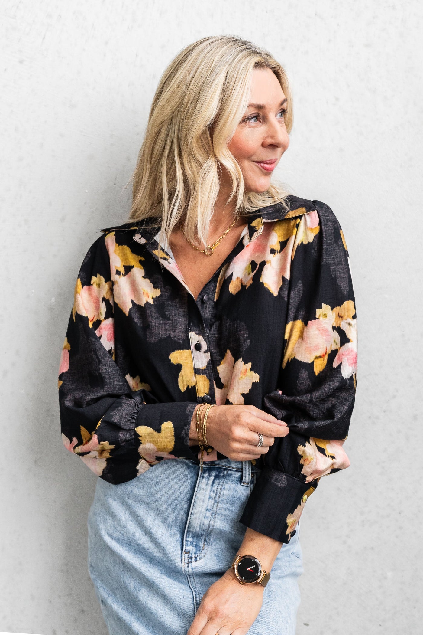 ANNA | Floral Shirt