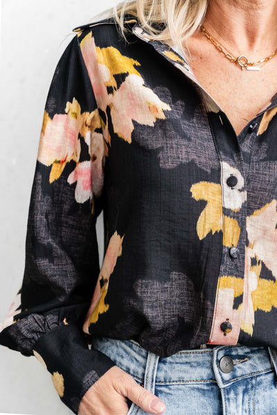 ANNA | Floral Shirt