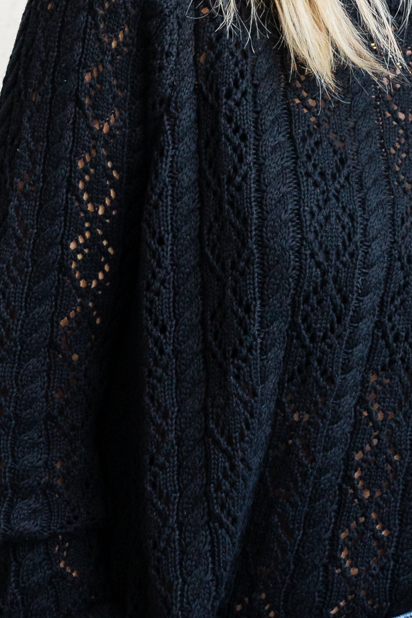 Lacey | Lace Knit Sweater