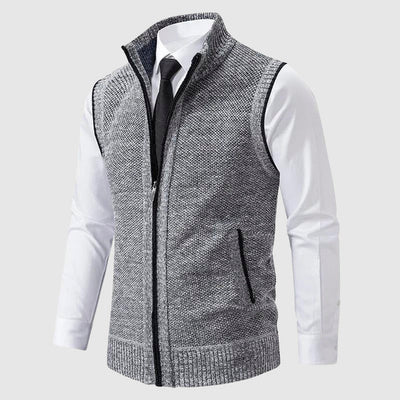 Finn - Knitted waistcoat for men