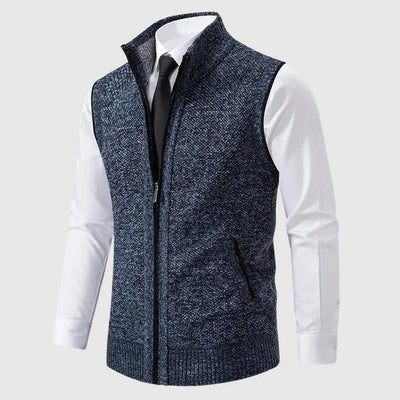 Finn - Knitted waistcoat for men