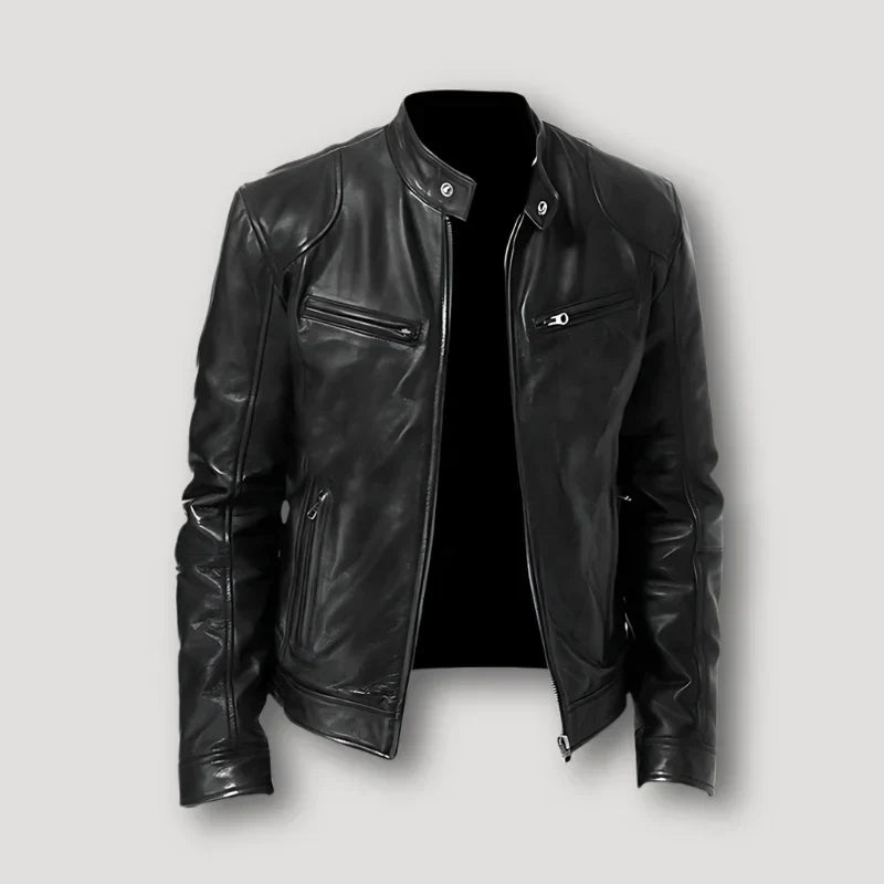 David™ | CASUAL LEATHER JACKET