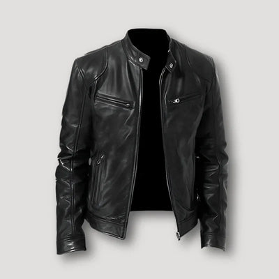 David™ | CASUAL LEATHER JACKET