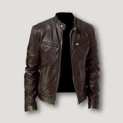 David™ | CASUAL LEATHER JACKET