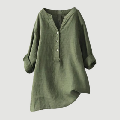 Everlinen™ - Linen Blouse – Comfort and Elegance
