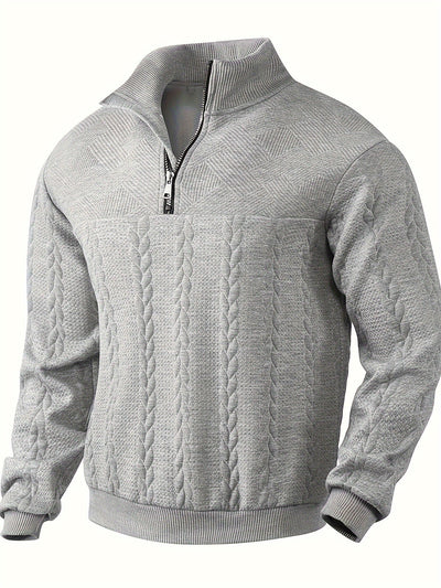 Milo – Vintage men's jumper with zip