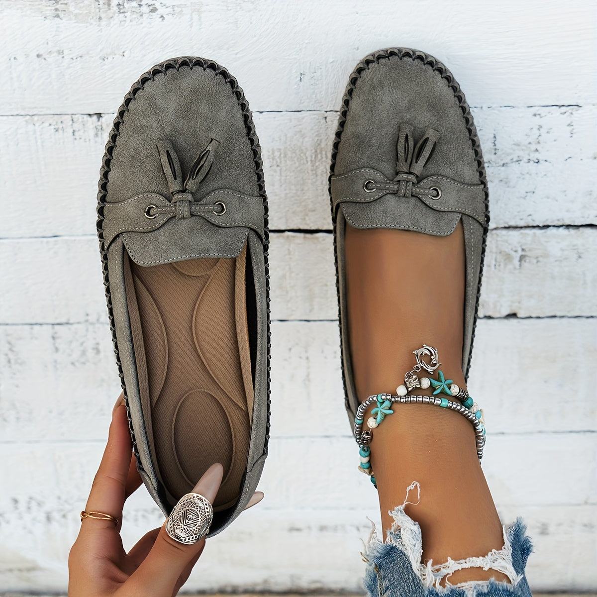 Nadine | Classic Tassel Loafers