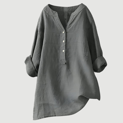 Everlinen™ - Linen Blouse – Comfort and Elegance