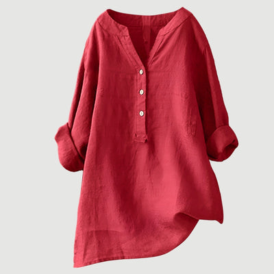 Everlinen™ - Linen Blouse – Comfort and Elegance