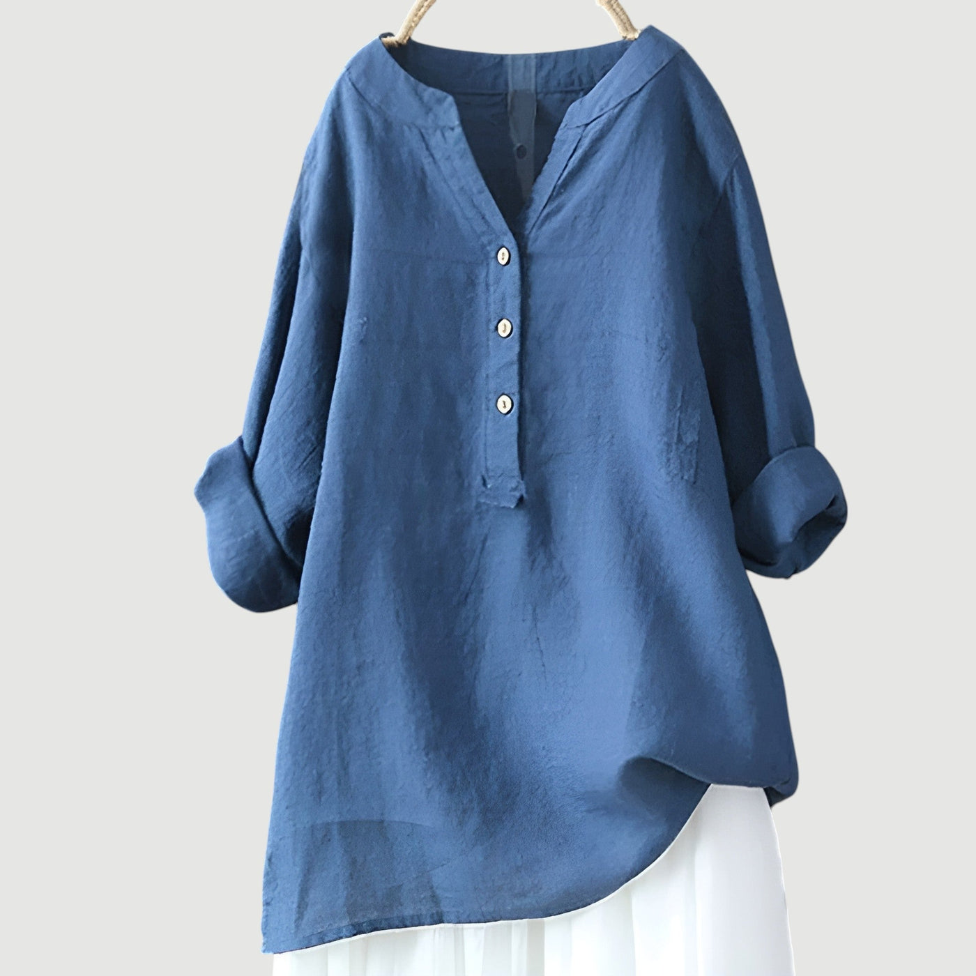 Everlinen™ - Linen Blouse – Comfort and Elegance