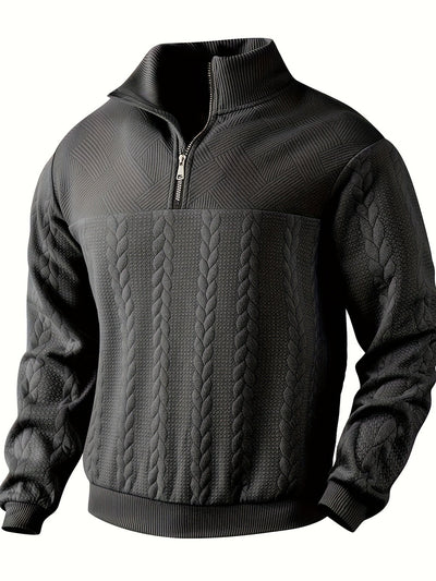 Milo – Vintage men's jumper with zip