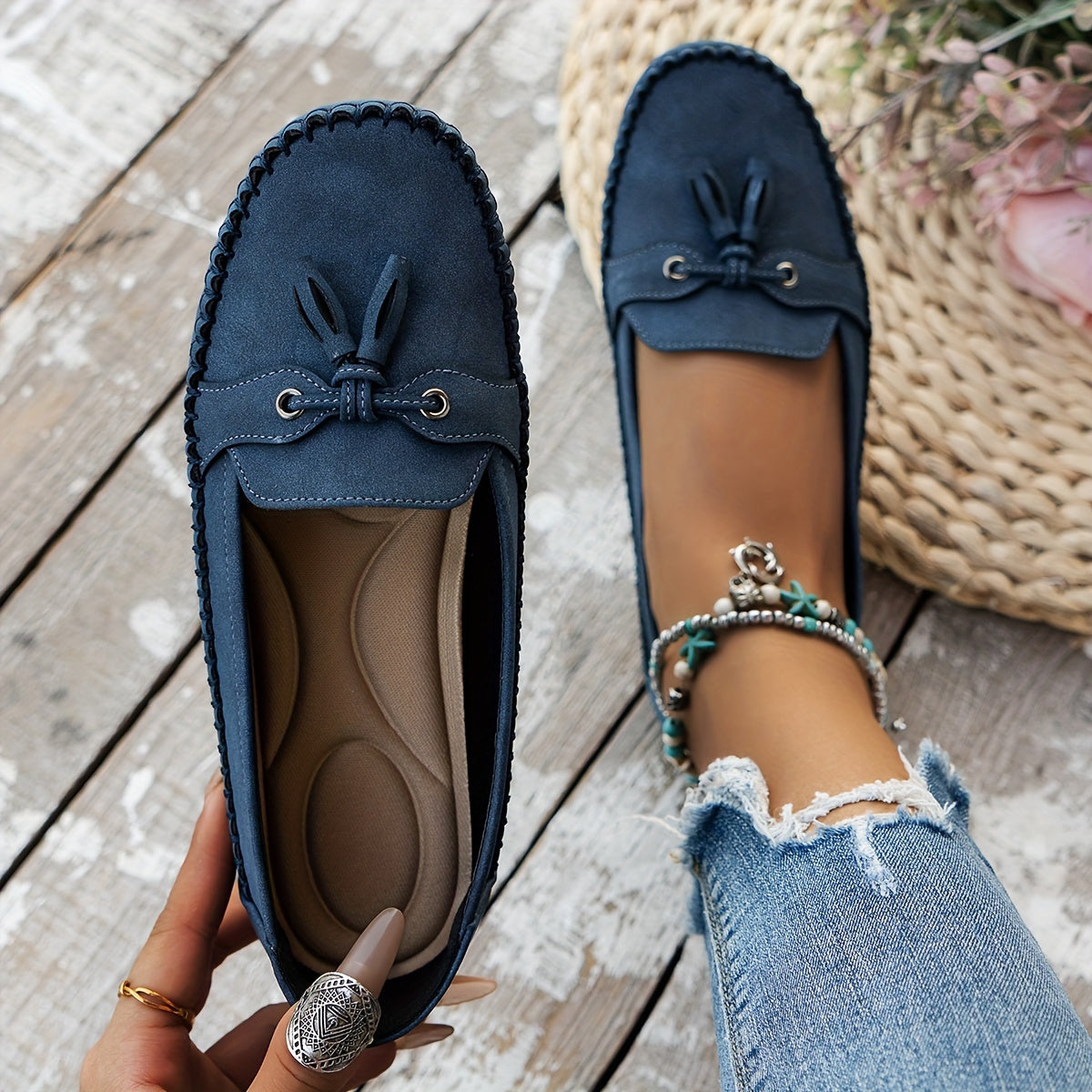 Nadine | Classic Tassel Loafers