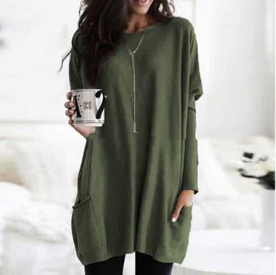 Leah™ | Casual Pocket Top