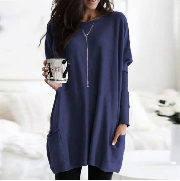 Leah™ | Casual Pocket Top