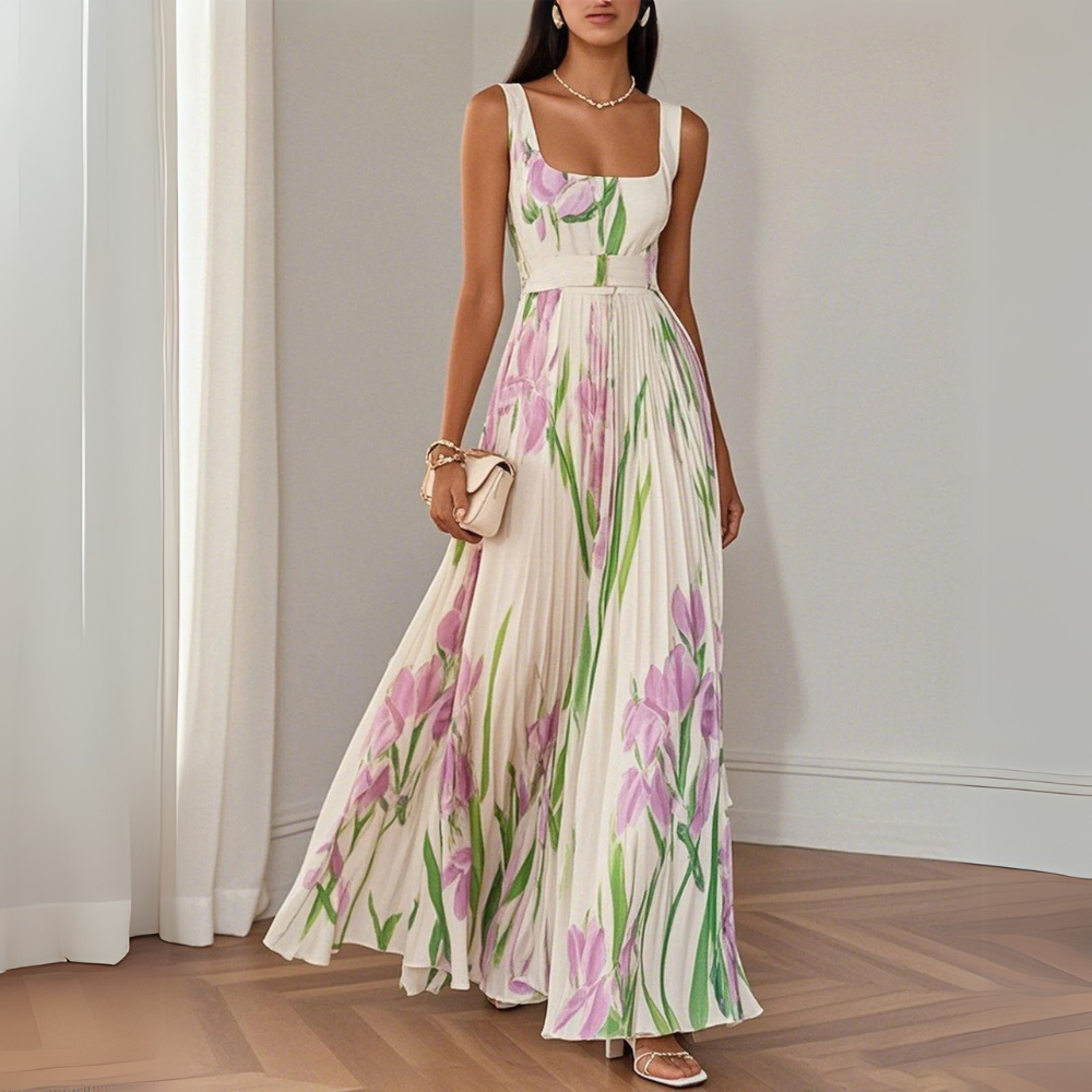 Olivia™ | Elegant dress with floral print