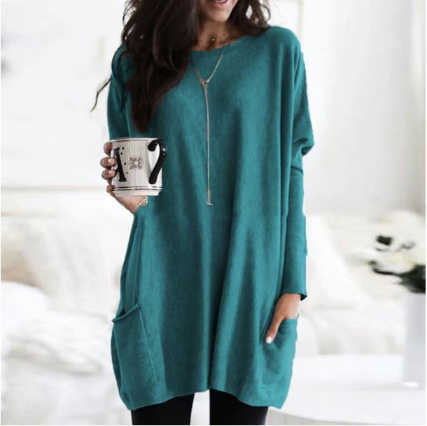Leah™ | Casual Pocket Top