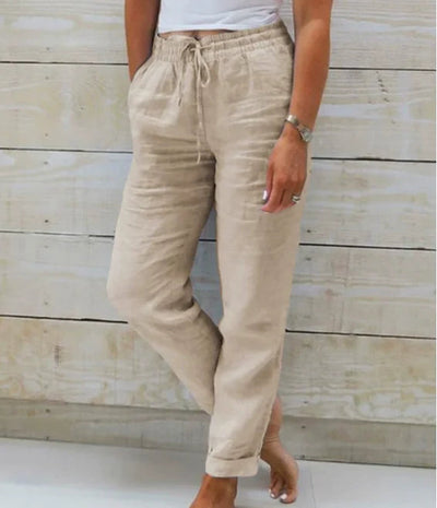 Aurelia | Linen Trousers